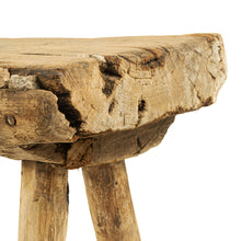 Cargar imagen en el visor de la Galería, Mesa baja / banco rectangular de madera de cedro encontrado en Yucatán,  finales del siglo XIX.
