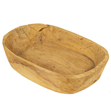 Cargar imagen en el visor de la Galería, Batea de madera de sabino tallada a mano ca. 1950 encontrada en Jalisco.
