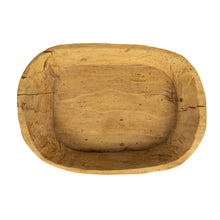Cargar imagen en el visor de la Galería, Batea de madera de sabino tallada a mano ca. 1950 encontrada en Jalisco.
