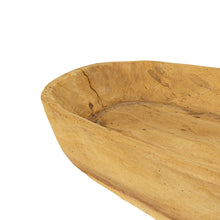 Cargar imagen en el visor de la Galería, Batea de madera de sabino tallada a mano ca. 1950 encontrada en Jalisco.
