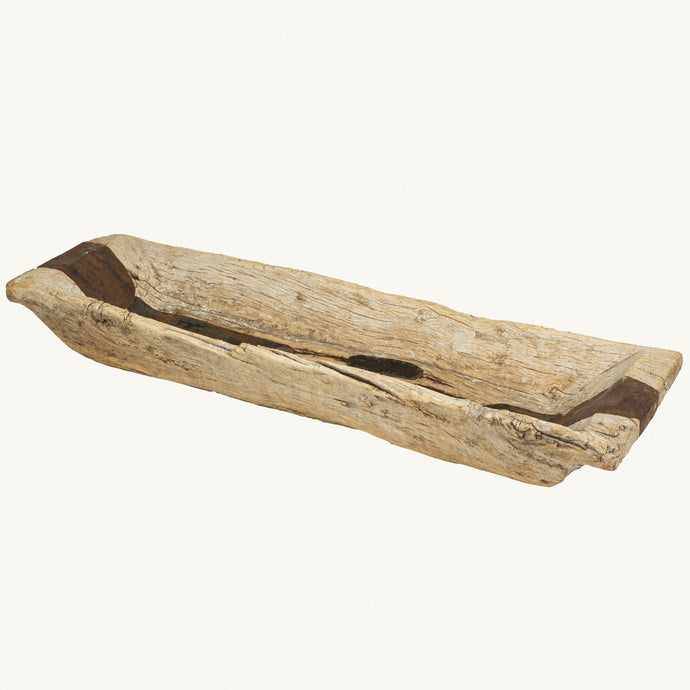 Batea de madera de mezquite circa 1890.