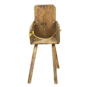Banco de madera de pino hecho a mano, circa1890.