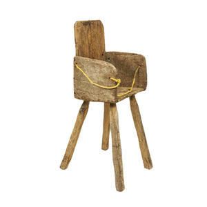 Banco de madera de pino hecho a mano, circa1890.