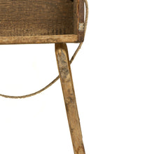 Cargar imagen en el visor de la Galería, Hand-Crafted Pine Wood Bench Found in Western Mexico, ca.1890
