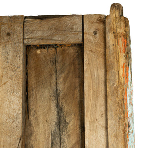 Par de puertas de madera de mezquite de mediados del S XIX encontradas en Zacatecas.